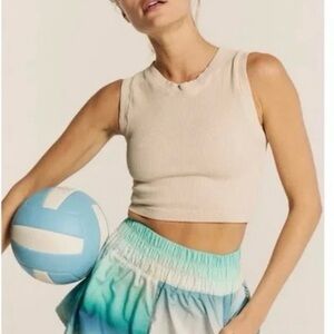 FP Movement by Free People Get Your Flirt On Ombre Athletic Shorts XS Like New
